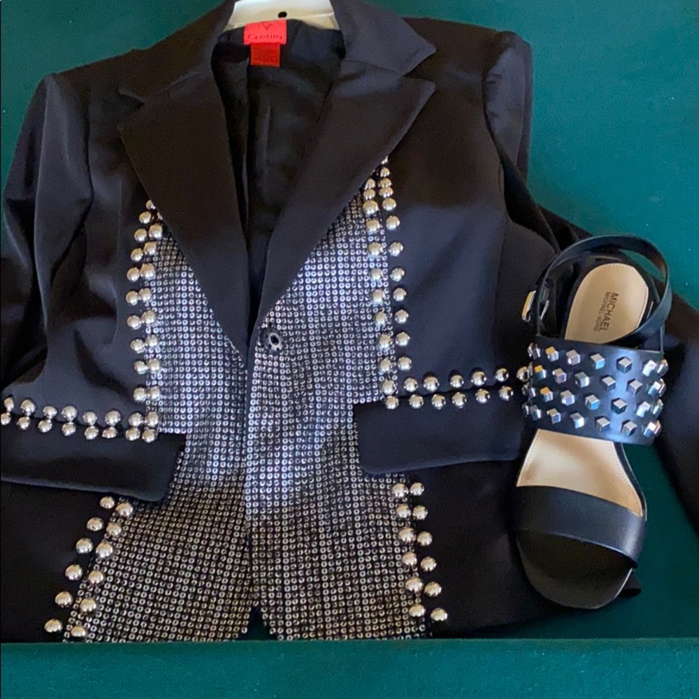 Jacket and shoes